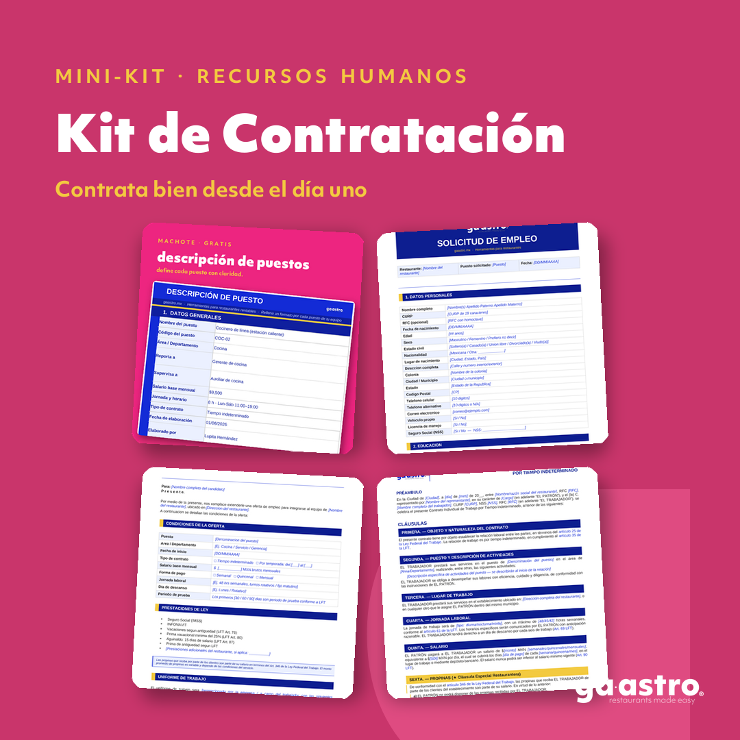 Kit de Contratación