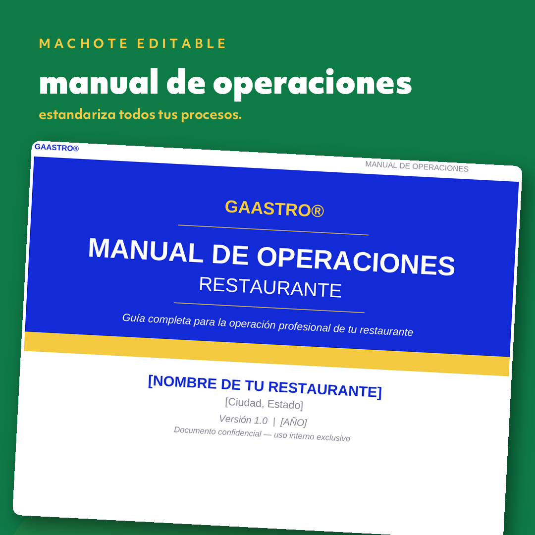 Manual de Operaciones