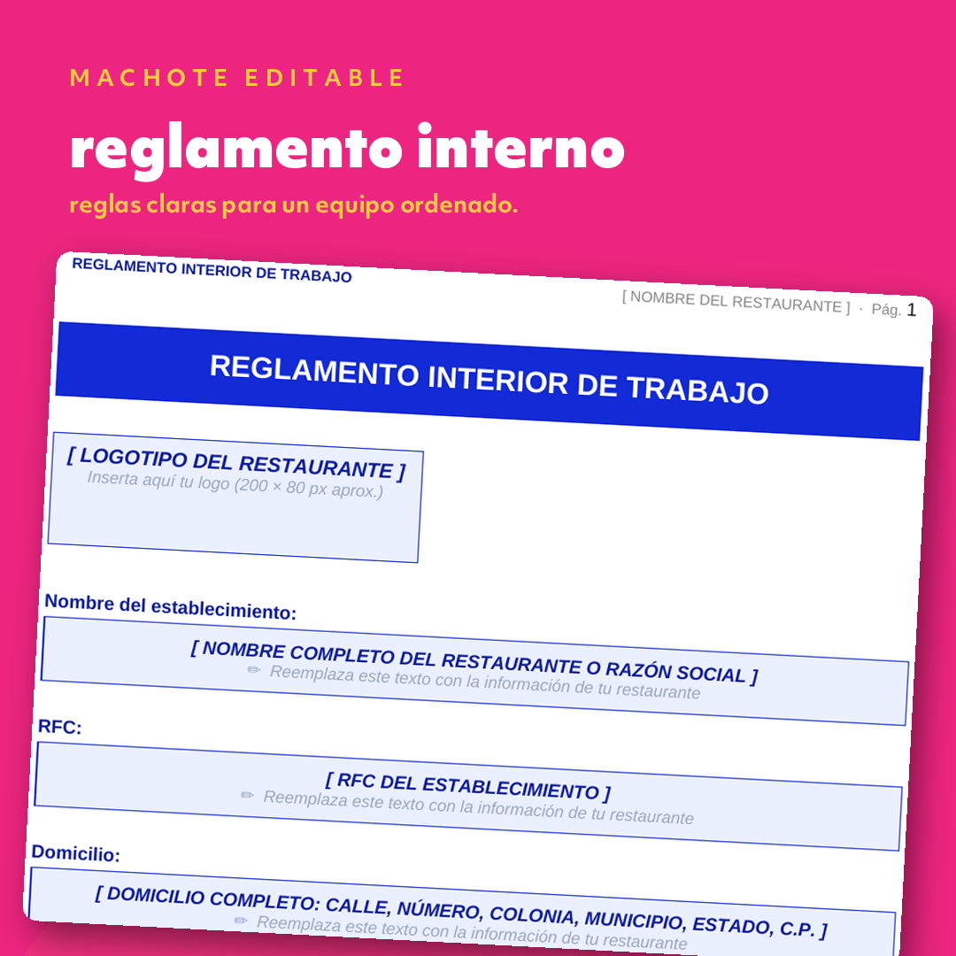 Reglamento Interno